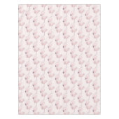 Schattige Roze Flamingo Tropisch Patroon Tafelkleed (Voorkant)