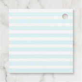 Schattige roze flamingo tropisch thema dank u bedankjes labels (Achterkant)