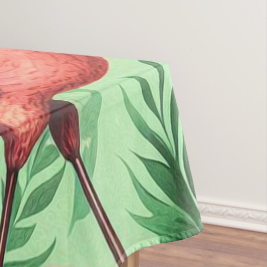 Schattige roze flamingo's Tafelkleed (Voorbeeld)