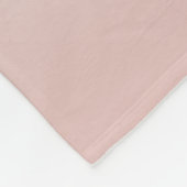 Schattige Roze Flamingo's Verliefd-Persoonlijk Fleece Deken (Hoek)