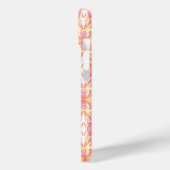 Schattige Roze & Geel Abstract Kaleidope Print Case-Mate iPhone Case (Achterkant / Links)