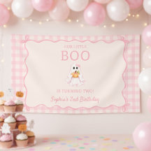 Schattige Roze Geest Halloween Verjaardag