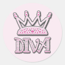 Schattige roze geprinte parels diva prinses kroon