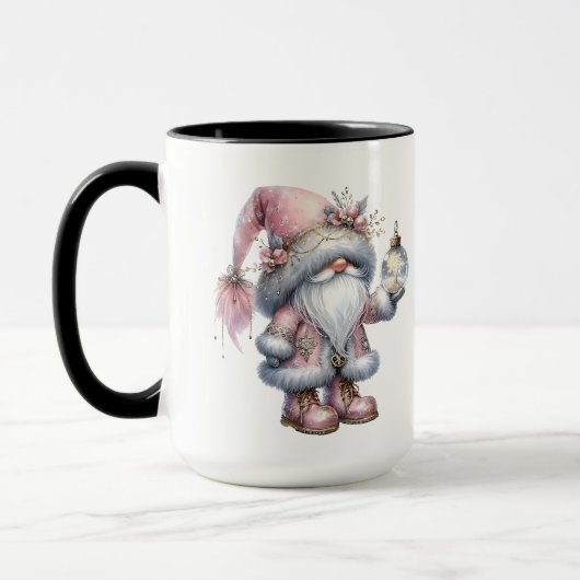 Schattige Roze Gnomes Mok (Links)