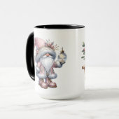 Schattige Roze Gnomes Mok (Voorkant links)
