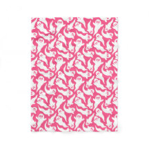 Schattige Roze Halloween Ghost Pattern
