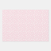 Schattige Roze Happy Birthday Pattern Inpakpapier Vel (Voorkant 3)
