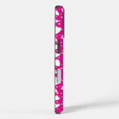 Schattige roze hartjes naadloos patroon Case-Mate iPhone case (Achterkant / Rechts)