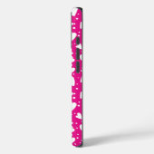 Schattige roze hartjes naadloos patroon Case-Mate iPhone case (Achterkant / Links)