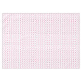 Schattige roze hartjes romantisch patroon tafelkleed (Voorkant (Horizontaal))