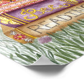 Schattige roze Ik lees liever boek liefhebber Poster (Hoek)