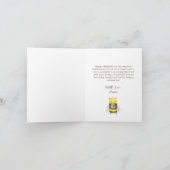 Schattige roze Ik lees liever boekenworm Verjaarda Kaart (Binnen)