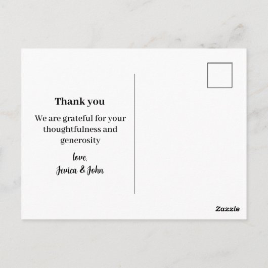 Schattige Roze Kat Kerst Bedankt Briefkaart (Achterkant)