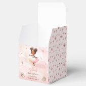 Schattige Roze Kleine Ballerina Tutu Meisje Baby s Bedankdoosjes (Geopend)