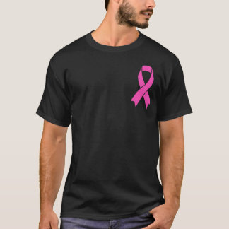 Schattige Roze Lint Borstkanker Bewustzijn Vrouwen T-shirt