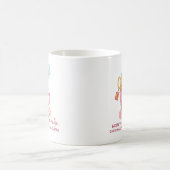 Schattige roze mam je bent theevriendelijk koffiemok (Center)