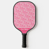 Schattige roze Memphis Pro Pickleball Paddle (Achterkant)