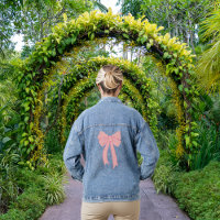 Schattige Roze Minimalistische Bow Coquette