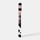 Schattige Roze Pastel Goth Halloween iPhone 15 Case (Rechterkant)