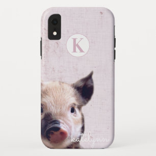 Schattige Roze Peek-a-Boo Knorretje Fotografie Mon Case-Mate iPhone Case