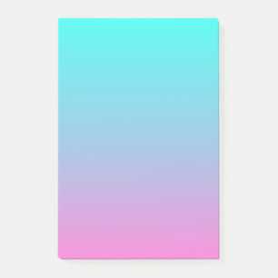schattige roze roze fuchsia turquoise post-it® notes