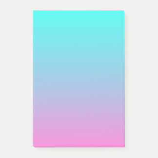 schattige roze roze fuchsia turquoise post-it® notes