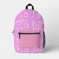 Schattige roze rugback