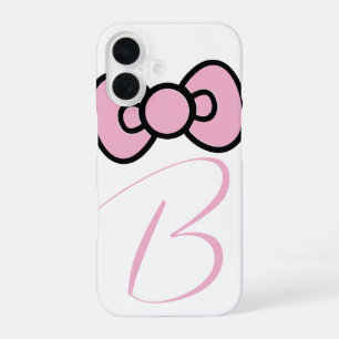 Schattige Roze Strik Fantasievol  iPhone 16 Hoesje
