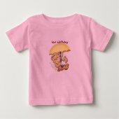 schattige roze teddybeerT-Shirt (Voorkant)