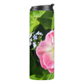 Schattige roze tulp thermosbeker (Gedraaid links)