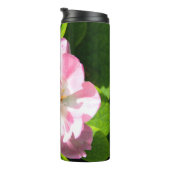 Schattige roze tulp thermosbeker (Geroteerd rechts)