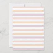 Schattige roze Twinkle Little Star Baby shower Kaart (Achterkant)