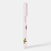 Schattige Roze Uil iPhone Hoesje (Rechterkant)