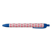 Schattige Roze Uil Zwarte Inkt Pen (Bodem)