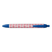 Schattige Roze Uil Zwarte Inkt Pen (Achterkant)