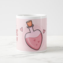 Schattige Roze Valentijn Cupido Liefdesbezwering