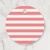 Schattige roze vlinder thema verjaardagsfeestje bedankjes labels (Achterkant)