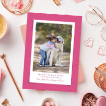 Schattige roze warm fuzzy Valentijnsdag huisdier f