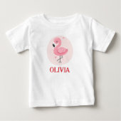 Schattige Roze Whimsical Flamingo (Voorkant)