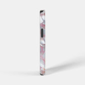 Schattige roze Wildflower iPhone hoesje| Roze bloe iPhone Hoesje (Rechterkant)