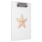 Schattige Roze Zeester Klembord (Rechts)