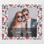 Schattige Rozen biermerk Bier Etiket (Enkel label)