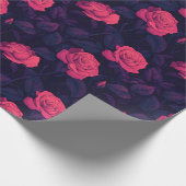 Schattige Rozen inpakpapier (Hoek)