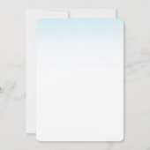 Schattige Rubber Duck Baby Douche Uitnodigingen (Achterkant)