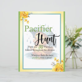 Schattige Rubber Duck Baby shower Fopspeen Hunt Sp