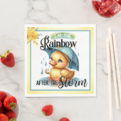 Schattige Rubber Duck Baby shower servetten (Insitu)