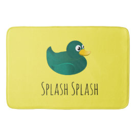 Schattige rubber eendje badmat