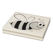 Schattige rubberstempel voor honingbijen (Stempel)