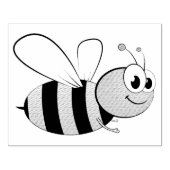 Schattige rubberstempel voor honingbijen (Afrduk)