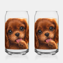 Schattige Ruby Cavalier Spaniel